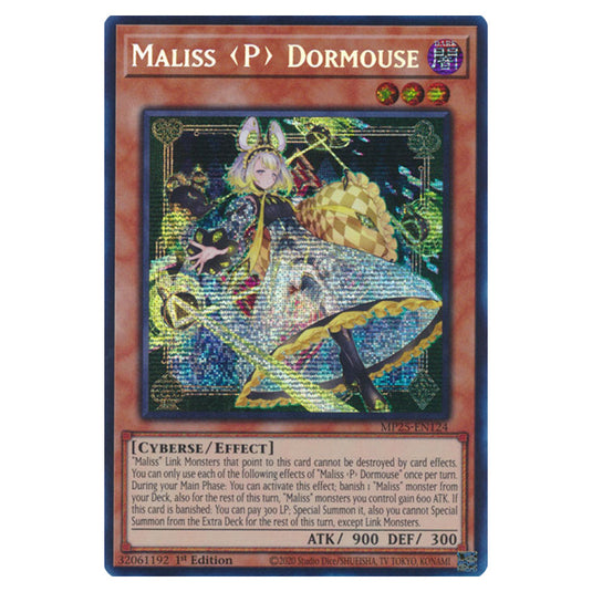 Maliss P Dormouse MP25-EN124 card from the Yu-Gi-Oh! set 2025 Mega Pack