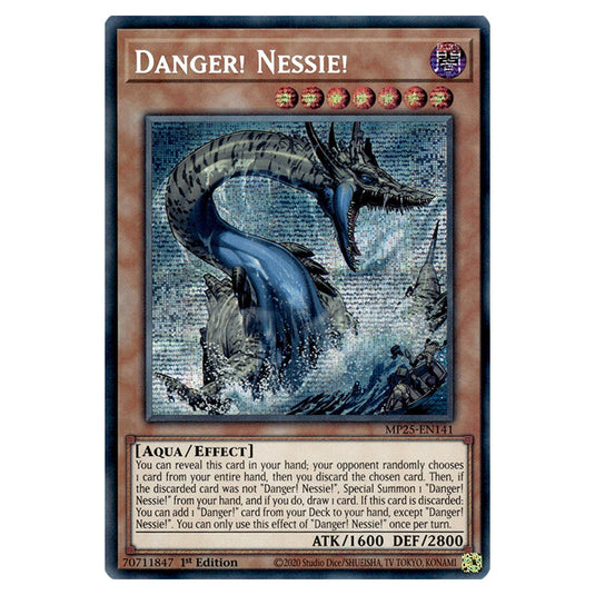 Danger! Nessie! MP25-EN141 card from the Yu-Gi-Oh! set 2025 Mega Pack