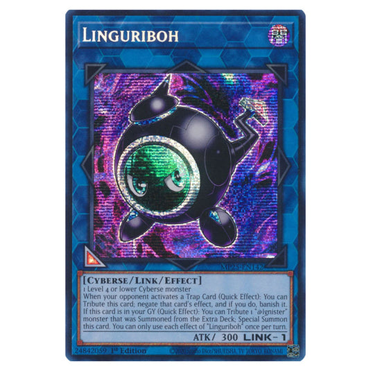 Linguriboh MP25-EN142 card from the Yu-Gi-Oh! set 2025 Mega Pack