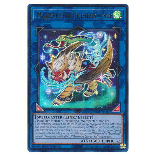 Majespecter Orthrus - Nue MP25-EN164 card from the Yu-Gi-Oh! set 2025 Mega Pack
