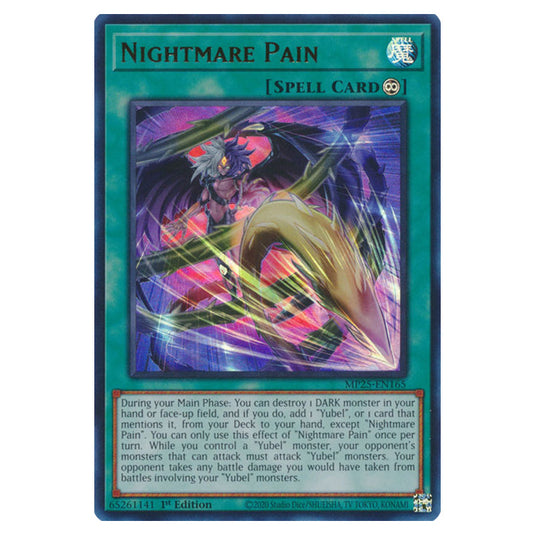 Nightmare Pain MP25-EN165 card from the Yu-Gi-Oh! set 2025 Mega Pack
