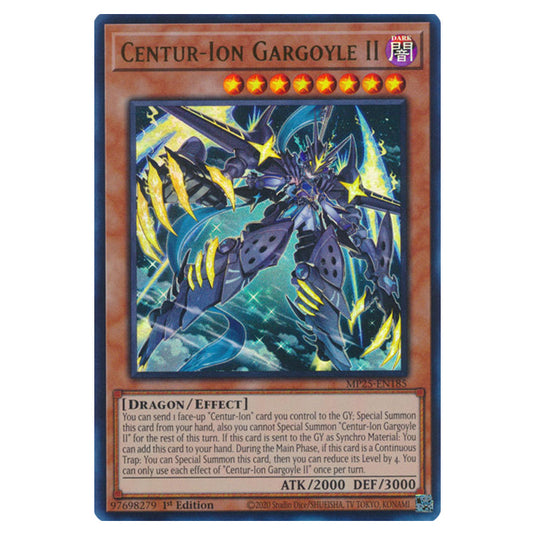 Centur-Ion Gargoyle II MP25-EN185 card from the Yu-Gi-Oh! set 2025 Mega Pack