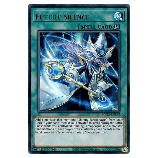 Future Silence MP25-EN193 card from the Yu-Gi-Oh! set 2025 Mega Pack