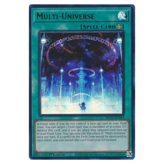 Multi-Universe MP25-EN203 card from the Yu-Gi-Oh! set 2025 Mega Pack