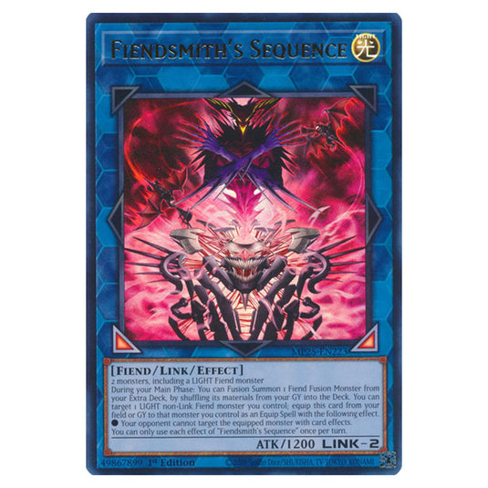 Fiendsmith's Sequence MP25-EN223 card from the Yu-Gi-Oh! set 2025 Mega Pack