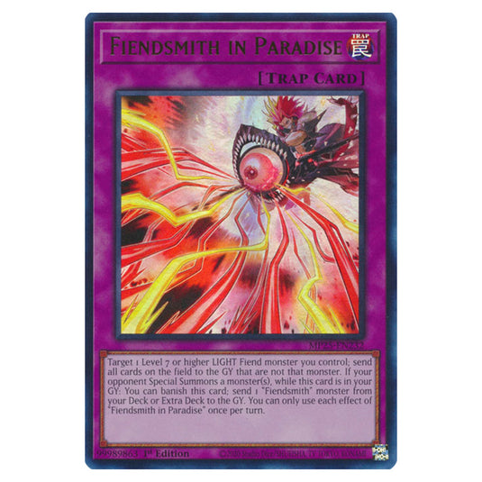 Fiendsmith in Paradise MP25-EN232 card from the Yu-Gi-Oh! set 2025 Mega Pack