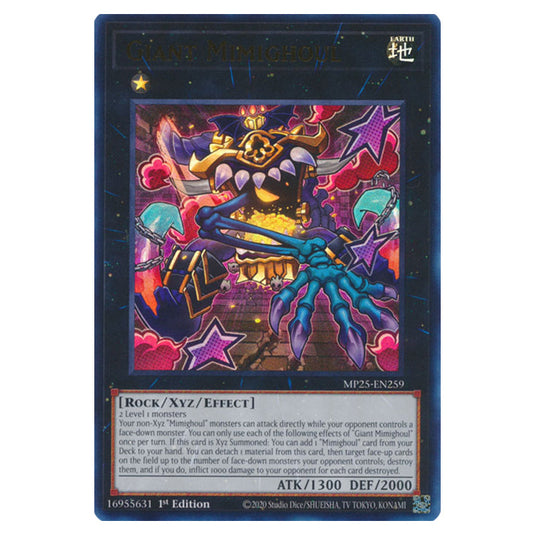 Giant Mimighoul MP25-EN259 card from the Yu-Gi-Oh! set 2025 Mega Pack