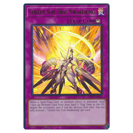 Centur-Ion True Awakening MP25-EN296 card from the Yu-Gi-Oh! set 2025 Mega Pack