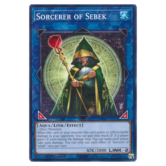 Sorcerer of Sebek MP25-EN315 card from the Yu-Gi-Oh! set 2025 Mega Pack