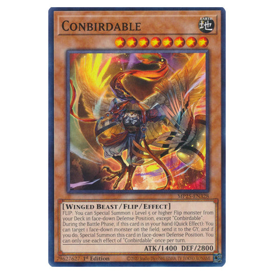 Conbirdable MP25-EN328 card from the Yu-Gi-Oh! set 2025 Mega Pack