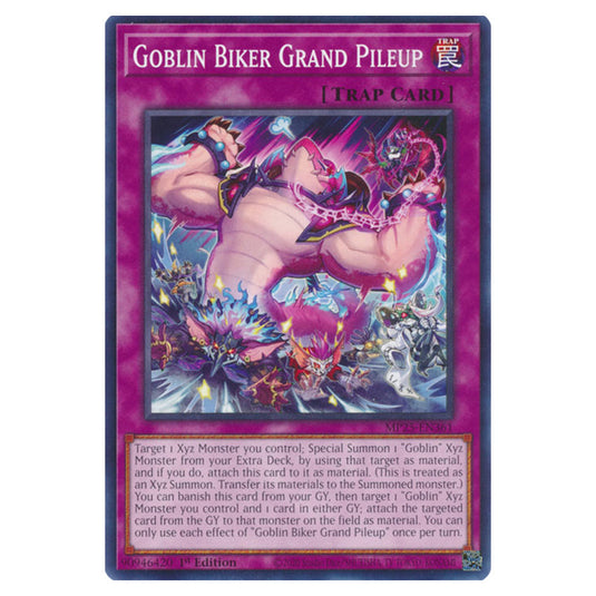 Goblin Biker Grand Pileup MP25-EN361 card from the Yu-Gi-Oh! set 2025 Mega Pack