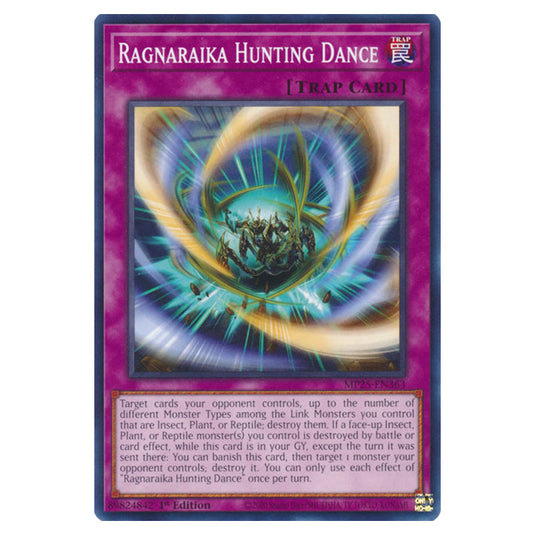 Ragnaraika Hunting Dance MP25-EN363 card from the Yu-Gi-Oh! set 2025 Mega Pack