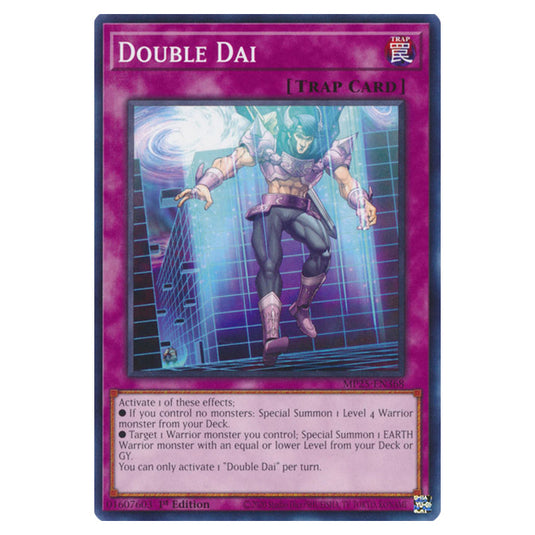 Double Dai MP25-EN368 card from the Yu-Gi-Oh! set 2025 Mega Pack