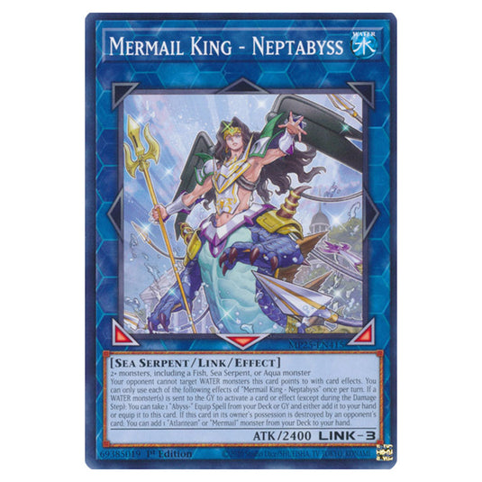 Mermail King - Neptabyss MP25-EN415 card from the Yu-Gi-Oh! set 2025 Mega Pack