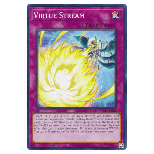 Virtue Stream MP25-EN421 card from the Yu-Gi-Oh! set 2025 Mega Pack