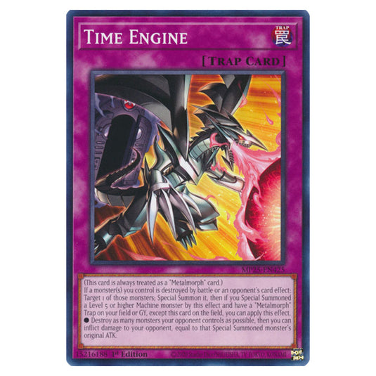Time Engine MP25-EN425 card from the Yu-Gi-Oh! set 2025 Mega Pack