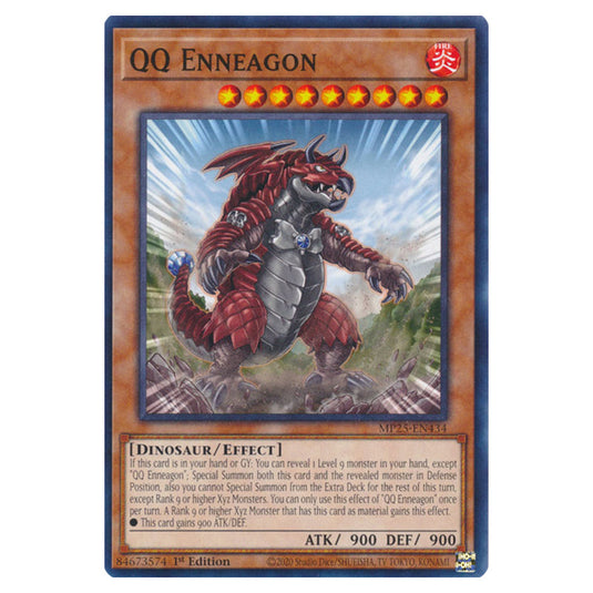 QQ Enneagon MP25-EN434 card from the Yu-Gi-Oh! set 2025 Mega Pack