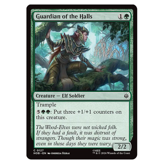 Guardian of the Halls 0127 card from the Magic The Gathering set The Hobbit