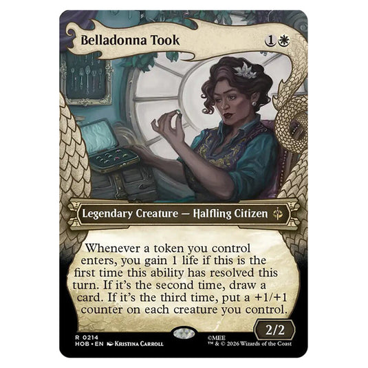 Belladonna Took 0214 card from the Magic The Gathering set The Hobbit