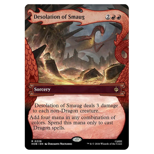 Desolation of Smaug 0226 card from the Magic The Gathering set The Hobbit
