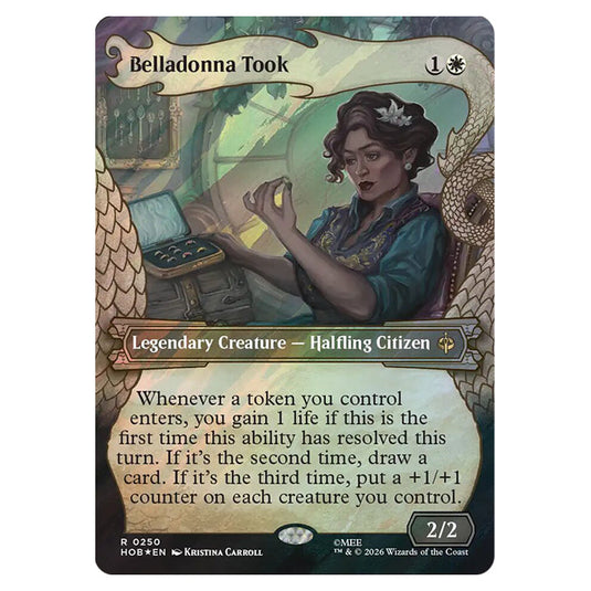 Belladonna Took 0250 card from the Magic The Gathering set The Hobbit