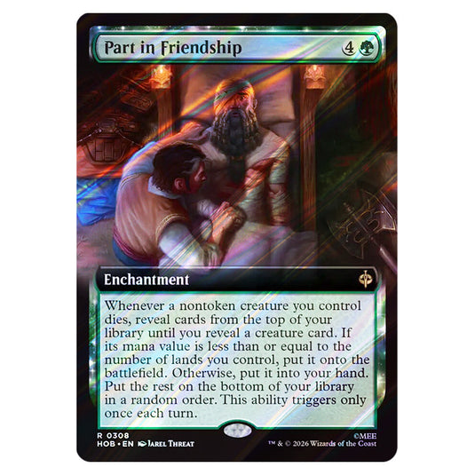 Part in Friendship 0308 card from the Magic The Gathering set The Hobbit
