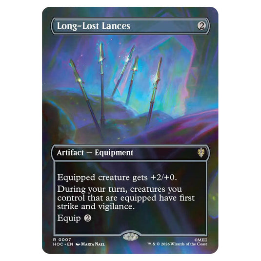 Long-Lost Lances 0007 card from the Magic The Gathering set The Hobbit Eternal