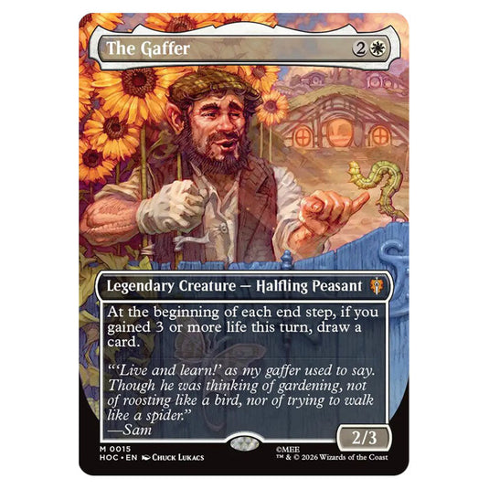 The Gaffer 0015 card from the Magic The Gathering set The Hobbit Eternal