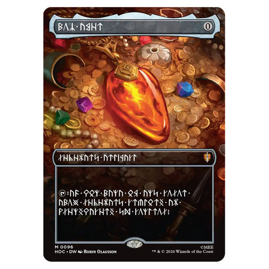 Mox Amber 0096 card from the Magic The Gathering set The Hobbit Eternal
