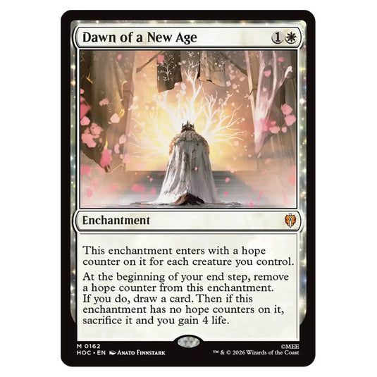 Dawn of a New Age 0162 card from the Magic The Gathering set The Hobbit Eternal
