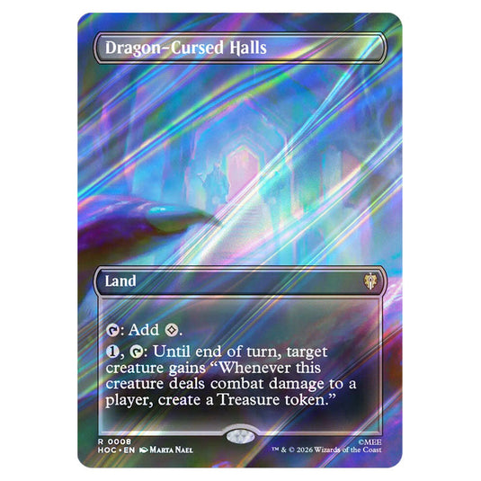 Dragon-Cursed Halls 0008 card from the Magic The Gathering set The Hobbit Eternal