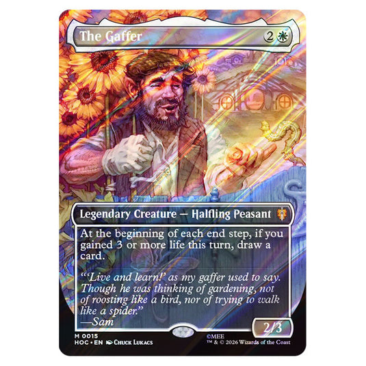 The Gaffer 0015 card from the Magic The Gathering set The Hobbit Eternal