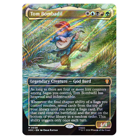 Tom Bombadil 0038 card from the Magic The Gathering set The Hobbit Eternal