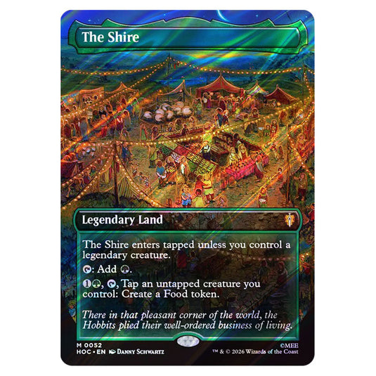 The Shire 0052 card from the Magic The Gathering set The Hobbit Eternal