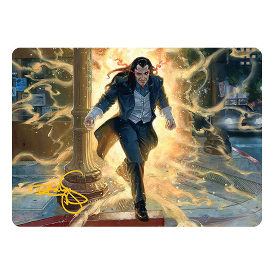 Morlun, Devourer of Spiders 9 card from the Magic The Gathering set Marvel's Spider-Man - Art Series