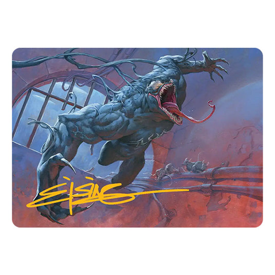 Venom, Evil Unleashed 12 card from the Magic The Gathering set Marvel's Spider-Man - Art Series