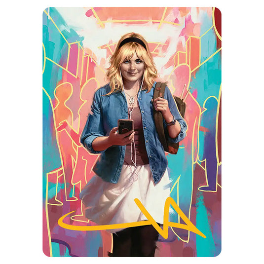 Gwen Stacy 13 card from the Magic The Gathering set Marvel's Spider-Man - Art Series