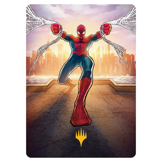 Amazing Spider-Man 36 card from the Magic The Gathering set Marvel's Spider-Man - Art Series