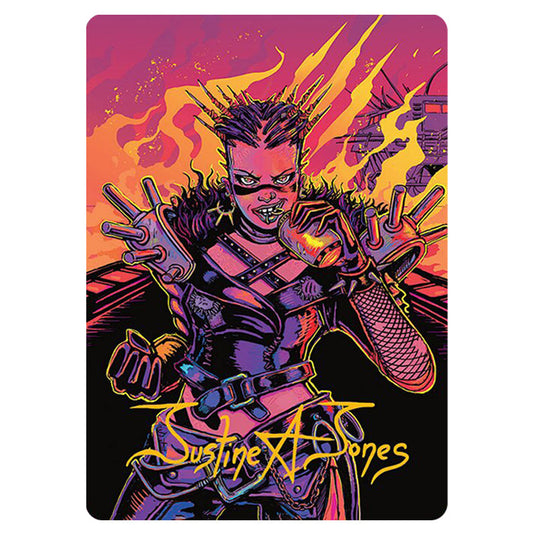 Far Fortune, End Boss // Far Fortune, End Boss 0002 card from the Magic The Gathering set Aetherdrift Art Series