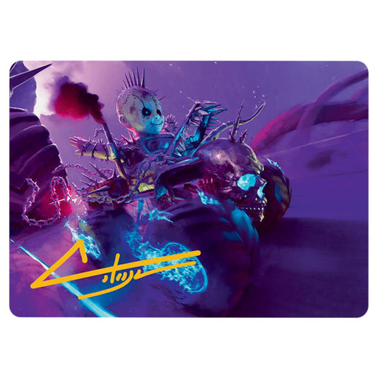 Pactdoll Terror // Pactdoll Terror 0021 card from the Magic The Gathering set Aetherdrift Art Series