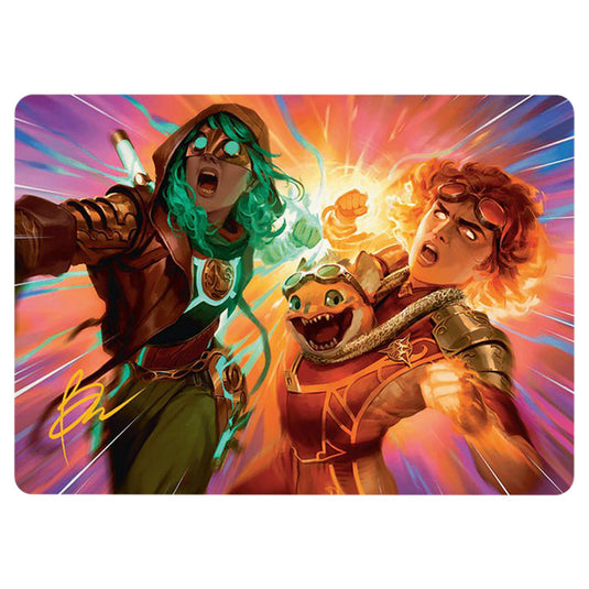 Full Throttle // Full Throttle 0023 card from the Magic The Gathering set Aetherdrift Art Series