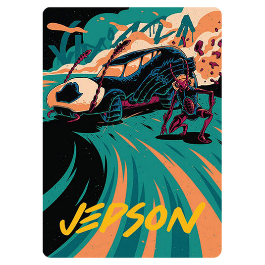 Carrion Cruiser // Carrion Cruiser 0039 card from the Magic The Gathering set Aetherdrift Art Series