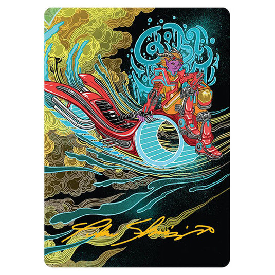 Cloudspire Skycycle // Cloudspire Skycycle 0044 card from the Magic The Gathering set Aetherdrift Art Series