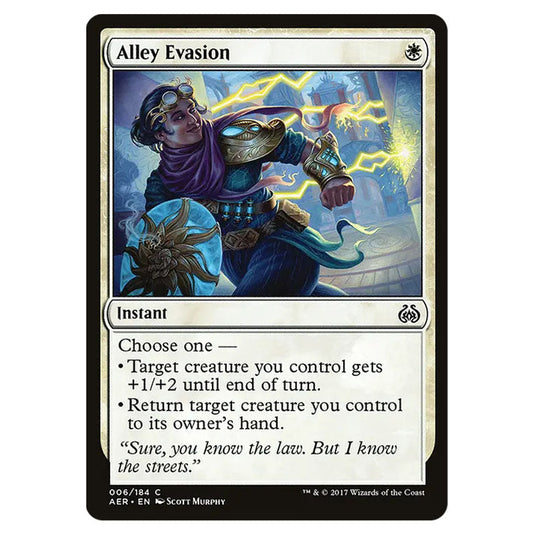 Alley Evasion 006 card from the Magic The Gathering set Aether Revolt