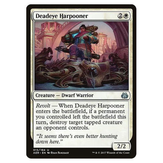 Decommission 016 card from the Magic The Gathering set Aether Revolt