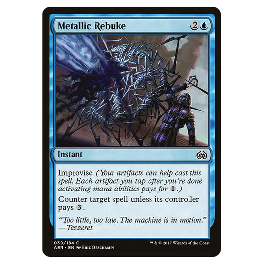 Negate 040 card from the Magic The Gathering set Aether Revolt