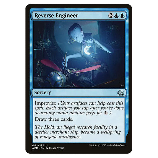 Salvage Scuttler 043 card from the Magic The Gathering set Aether Revolt