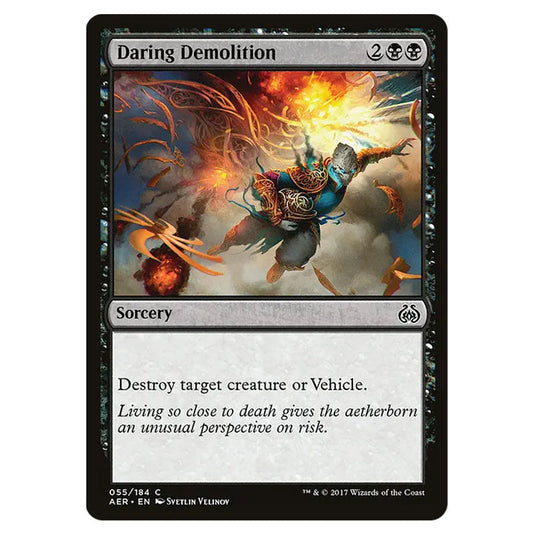 Fatal Push 057 card from the Magic The Gathering set Aether Revolt