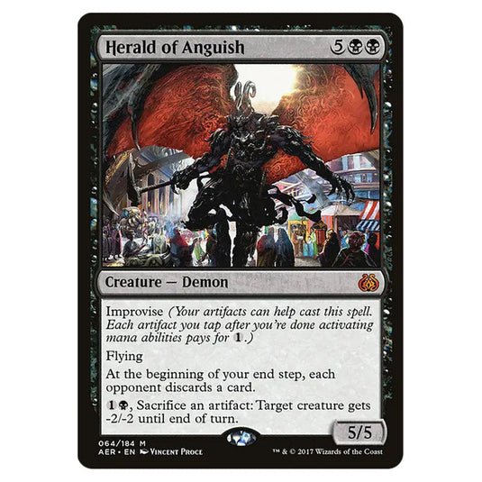 Midnight Entourage 066 card from the Magic The Gathering set Aether Revolt