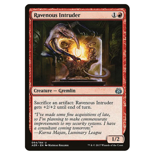 Release the Gremlins 096 card from the Magic The Gathering set Aether Revolt